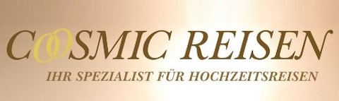 Cosmic Reisen - Ihr Spezialist für Hochzeitsreisen, Hochzeitsreise München, Logo