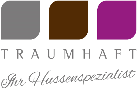 Traumhaft Verleihservice - Hussen & Tischwäsche, Brautstrauß · Deko · Hussen München, Logo