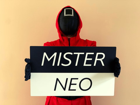 Mister Neo - Junggesellenabschiede der Extraklasse, JunggesellInnenabschied München, Logo Mister Neo - Junggesellenabschiede der Extraklasse, JunggesellInnenabschied München, Logo