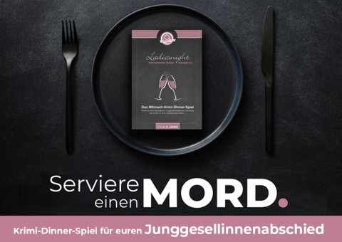 Ein Krimi-Dinner-Spiel für den Junggesellinnenabschied, JunggesellInnenabschied München, Kontaktbild