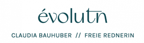 Traurednerin Claudia Bauhuber | évolutn, Trauredner Holzkirchen, Logo