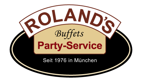 Roland's Party-Service, Catering · Partyservice München, Logo