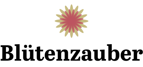 Blütenzauber, Brautstrauß · Deko · Hussen München, Logo