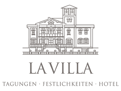 LA VILLA am Starnberger See | Eventlocation mit Seeblick, Hochzeitslocations Niederpöcking, Logo