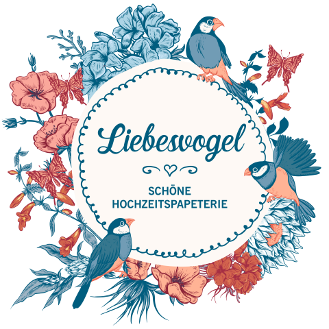 Liebesvogel | Lasercut-Hochzeitskarten & Pocketfolds, Hochzeitskarten München, Logo Liebesvogel | Lasercut-Hochzeitskarten & Pocketfolds, Hochzeitskarten München, Logo