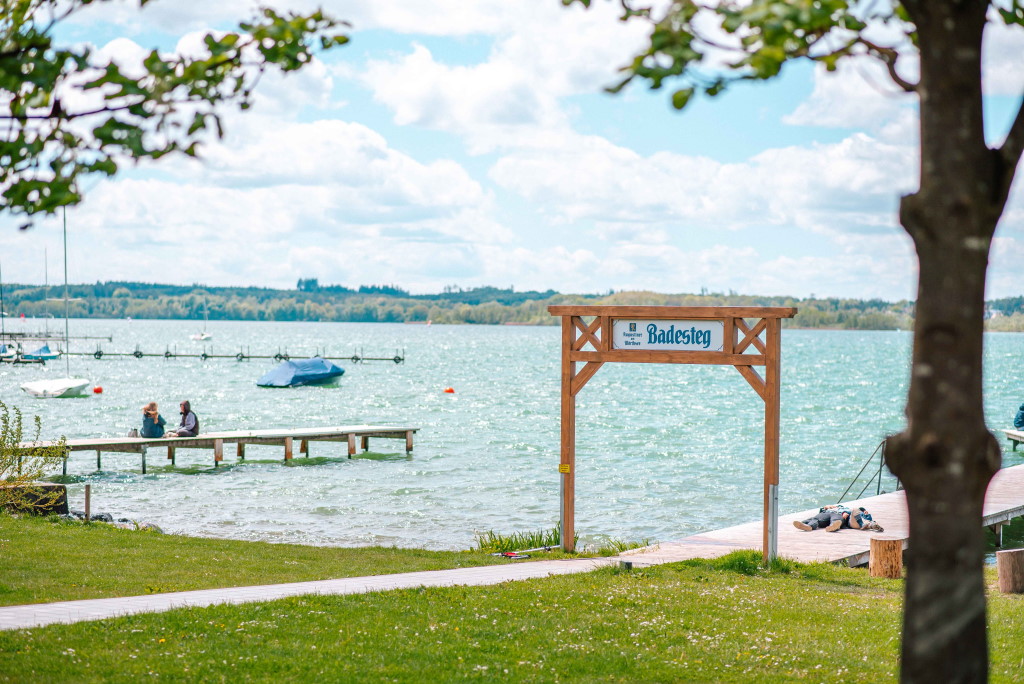 Anlegestelle des Augustiner am Wörthsee